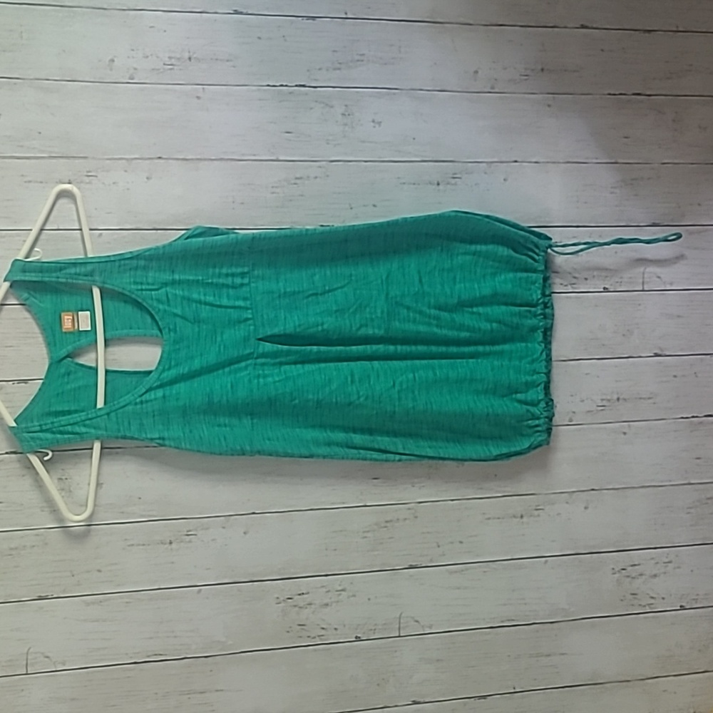 Lucy Jade space dye drawstring bottom. Tank top Size S. Stretchy